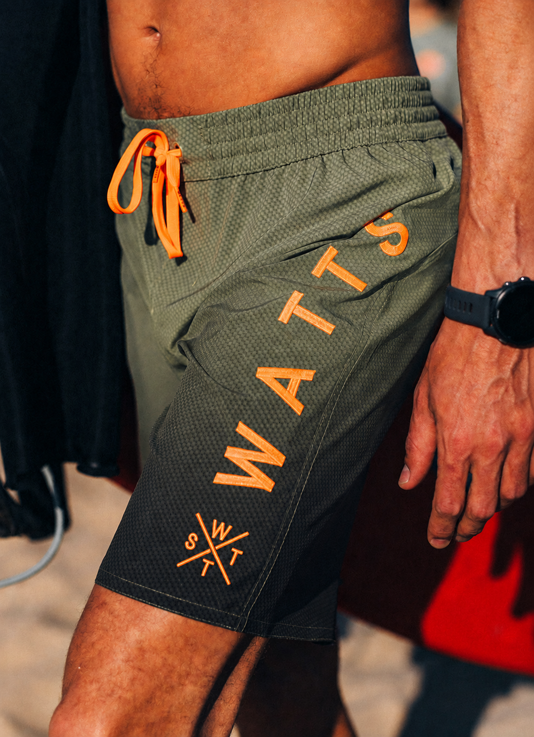 R-Xfire Swim Shorts - Carbon Deep Dye Olive