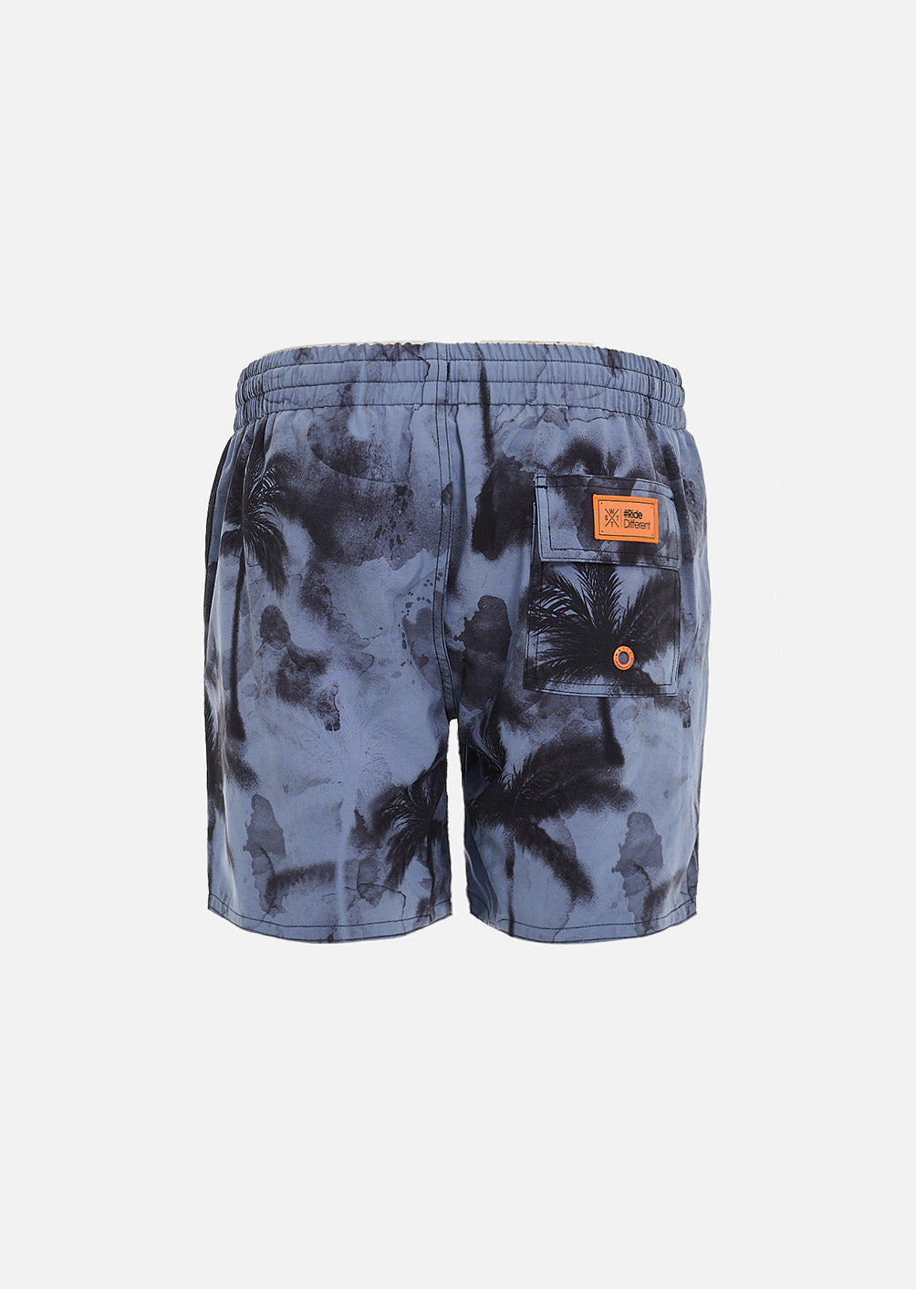 R-Rainbow Junior Badeanzug - Blau Grau Wasserpalme