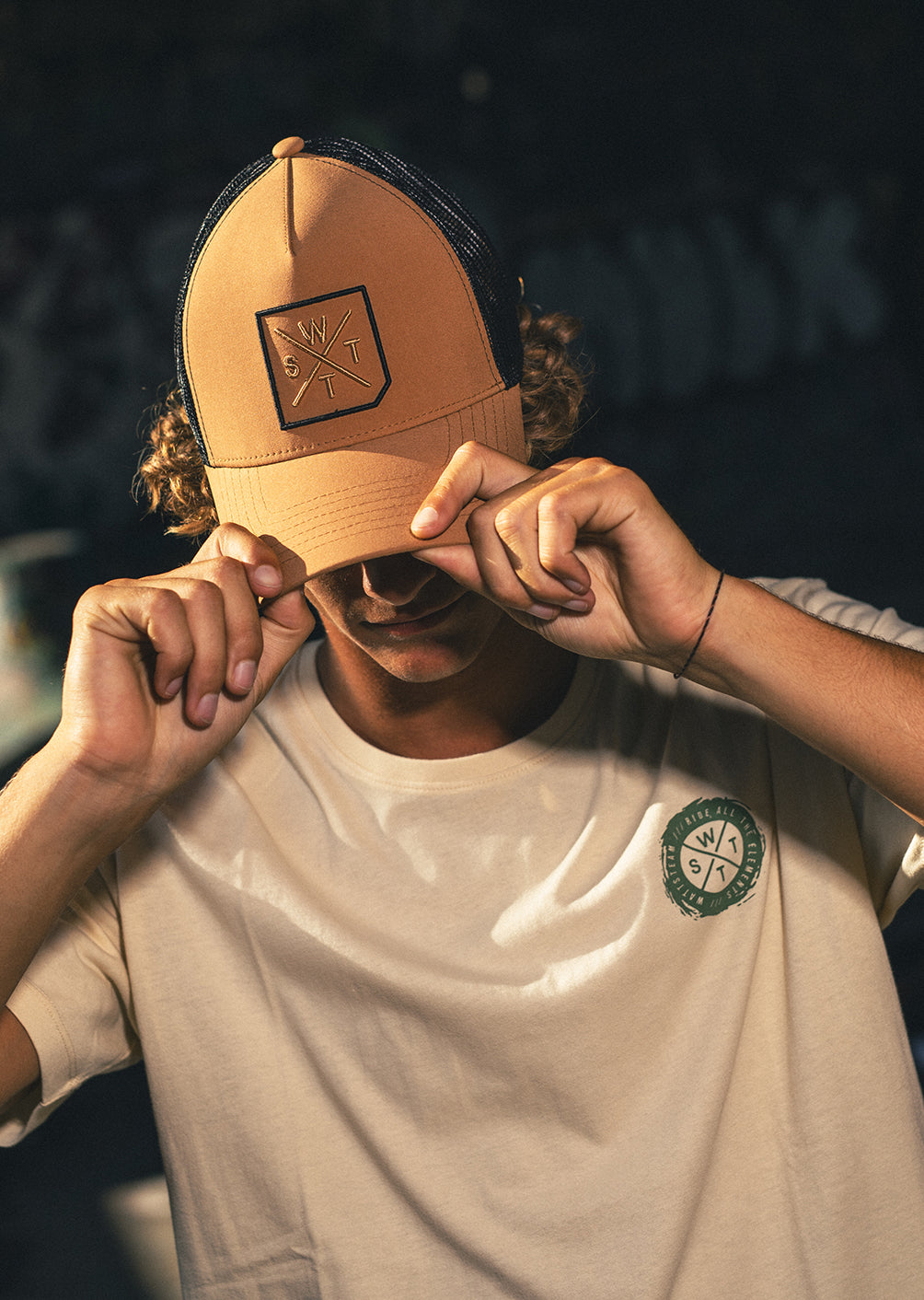 R-Miami Cap - Black / Brown
