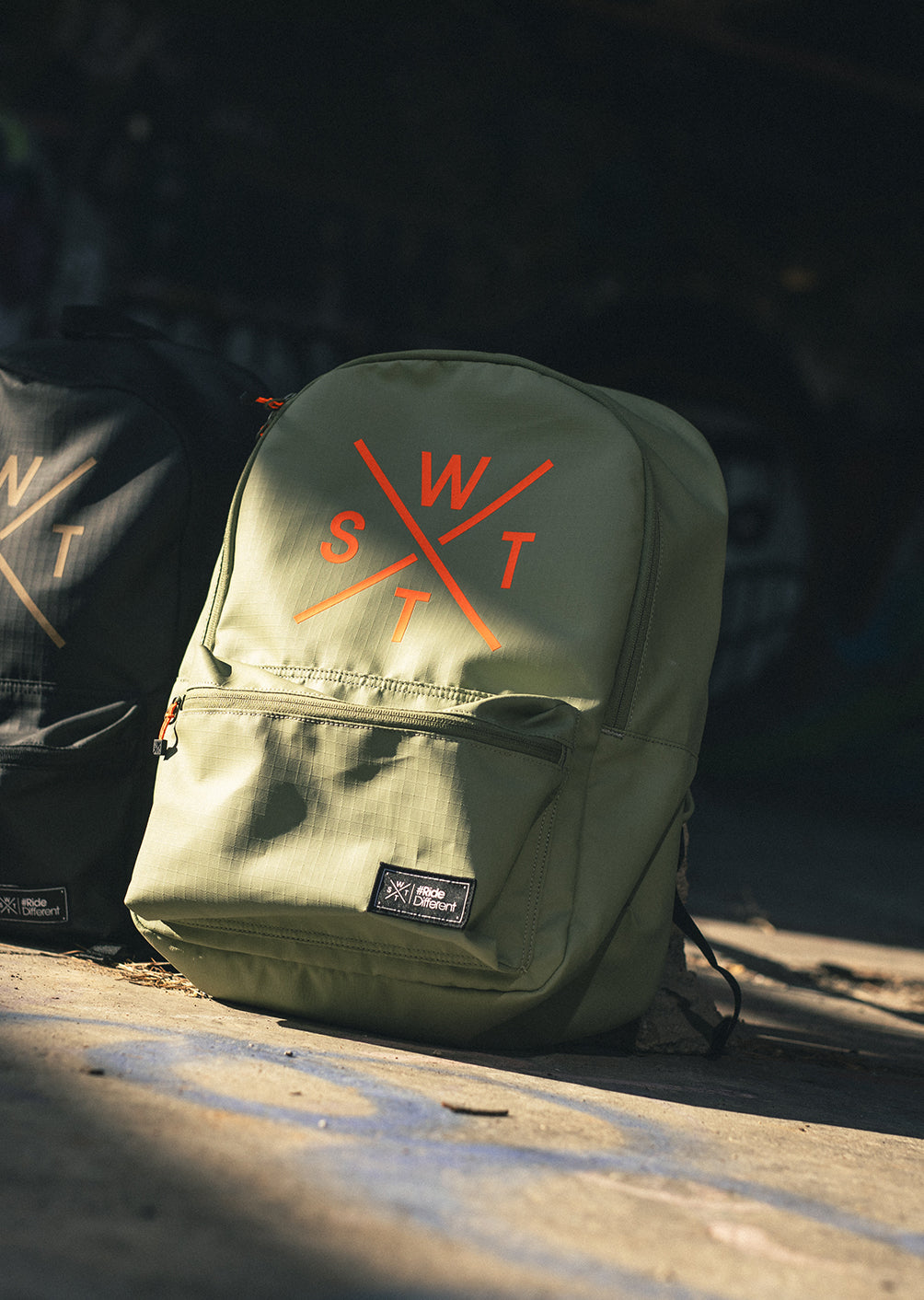 Grand sac à dos R-Pack - Olive