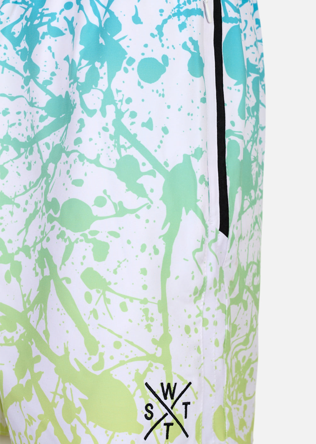 R-Sunrise Swim Shorts - Dripping Blue / Green