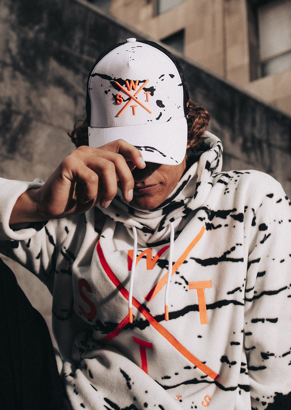 Casquette R-Tribe - Minimal Camo White