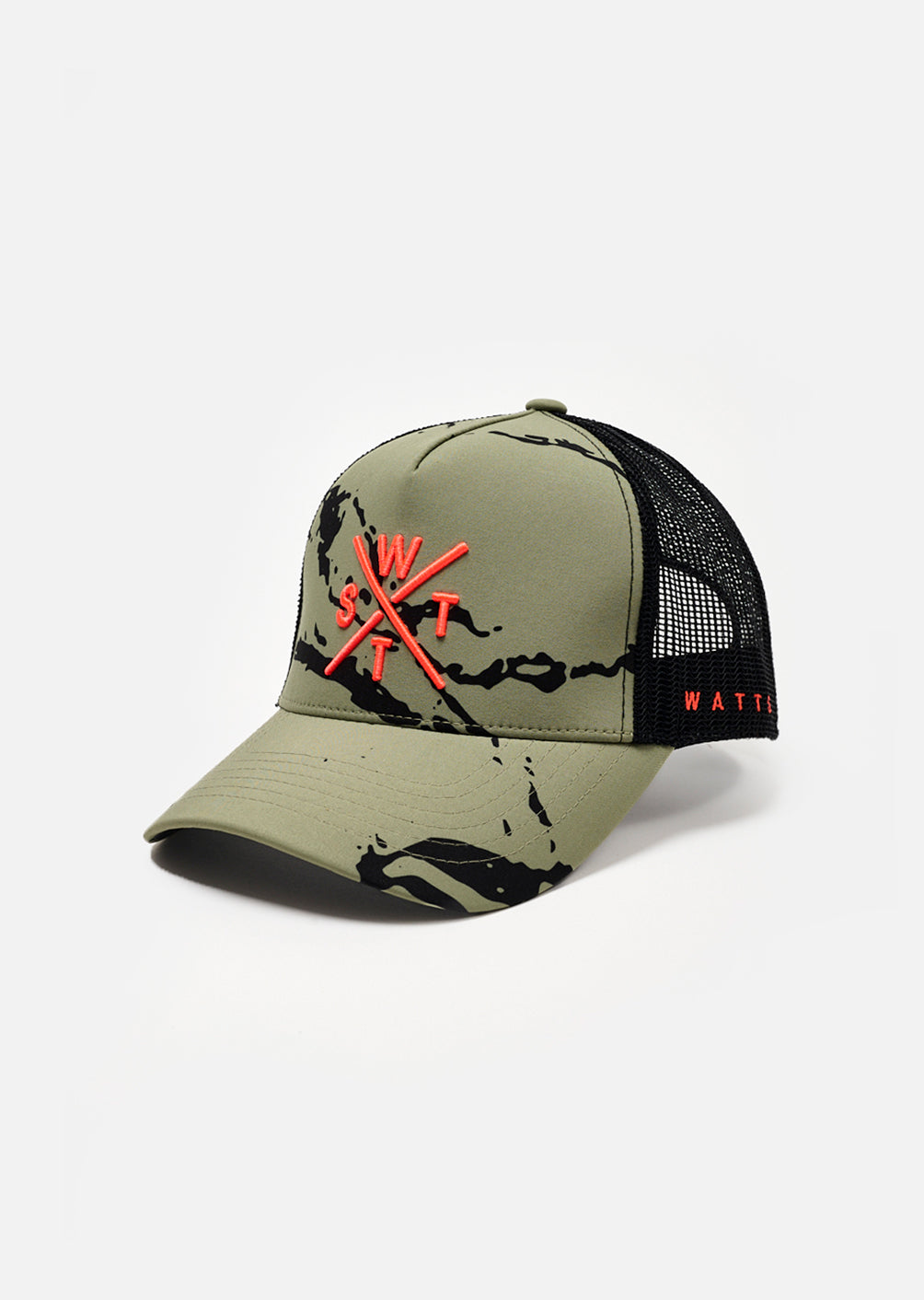 Cap R-Tribe – Minimal Camo Olive