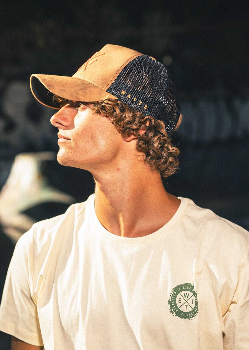 Casquette R-Tribe - Acid Wash Brown