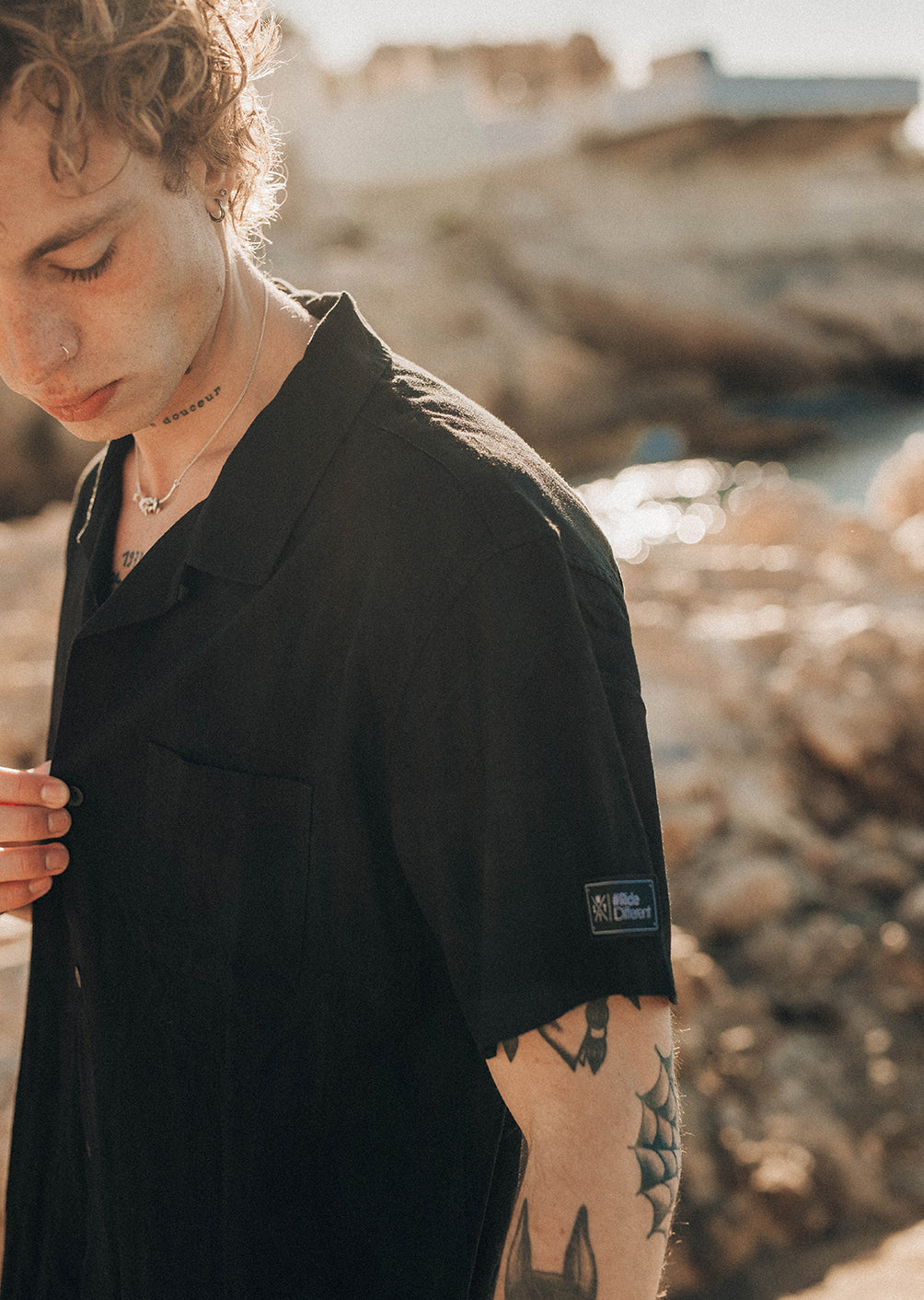 Hemd Sancho - Full Black