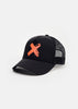 Casquette Spectre - Noir / Orange Fluo