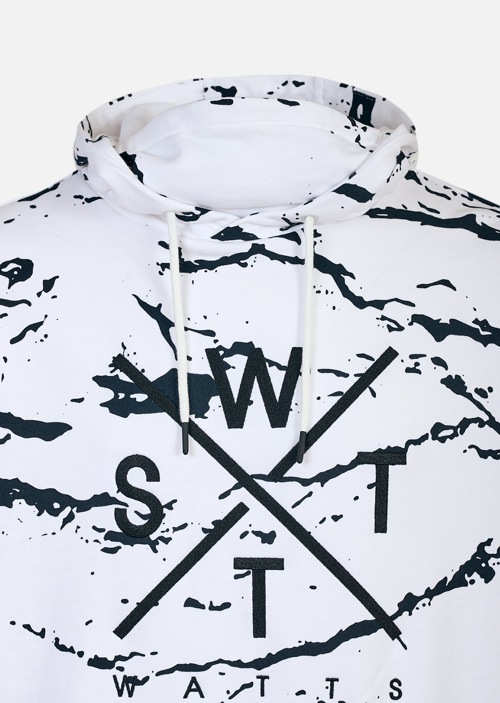 Sweat à capuche Spray Junior - Minimal Camo White