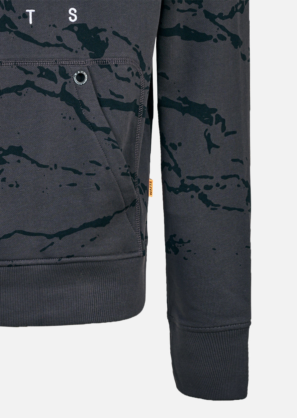 Sweat à capuche Spray - Minimal Camo Dark Iron