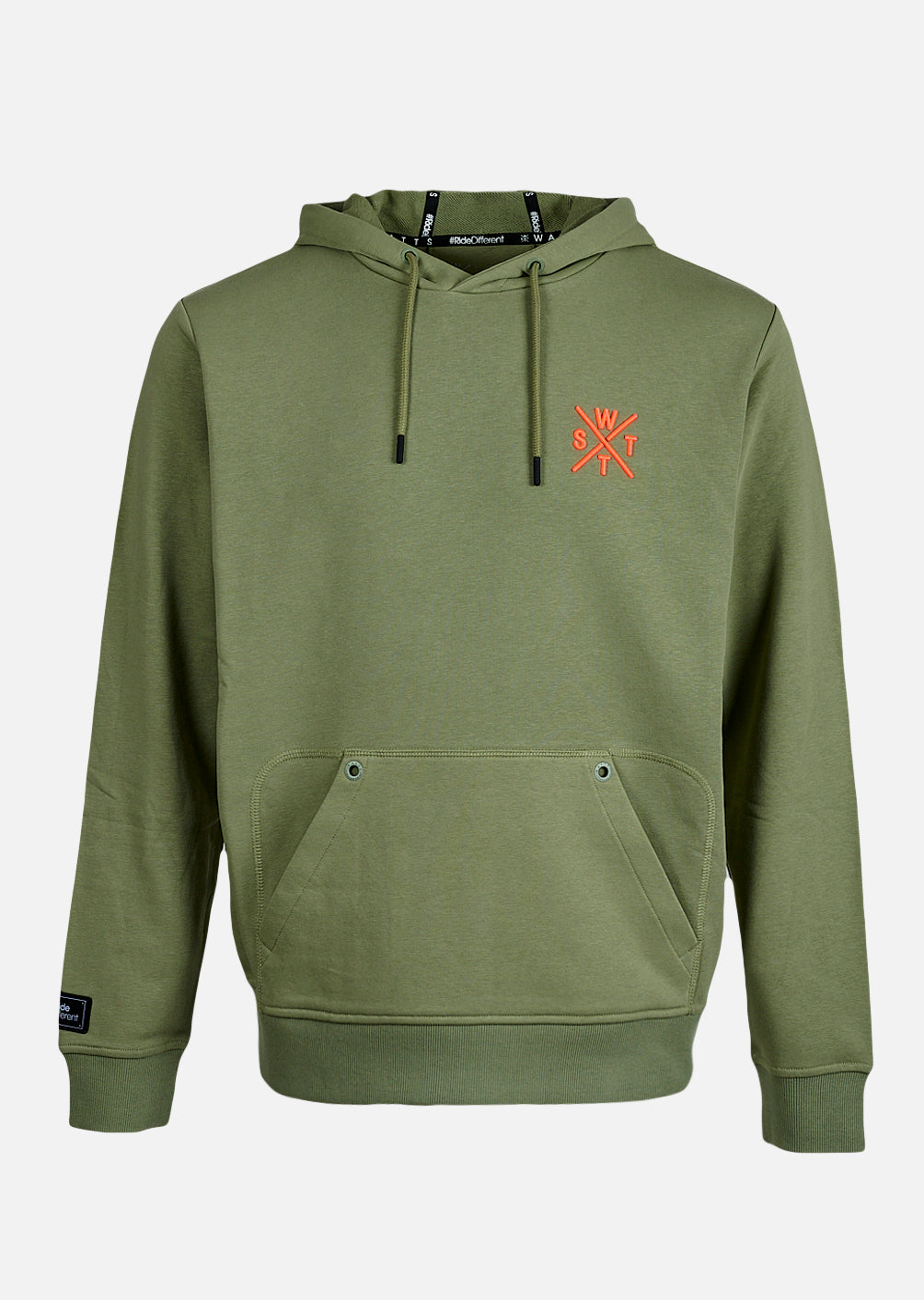 Kapuzenpullover Sprays - Olive