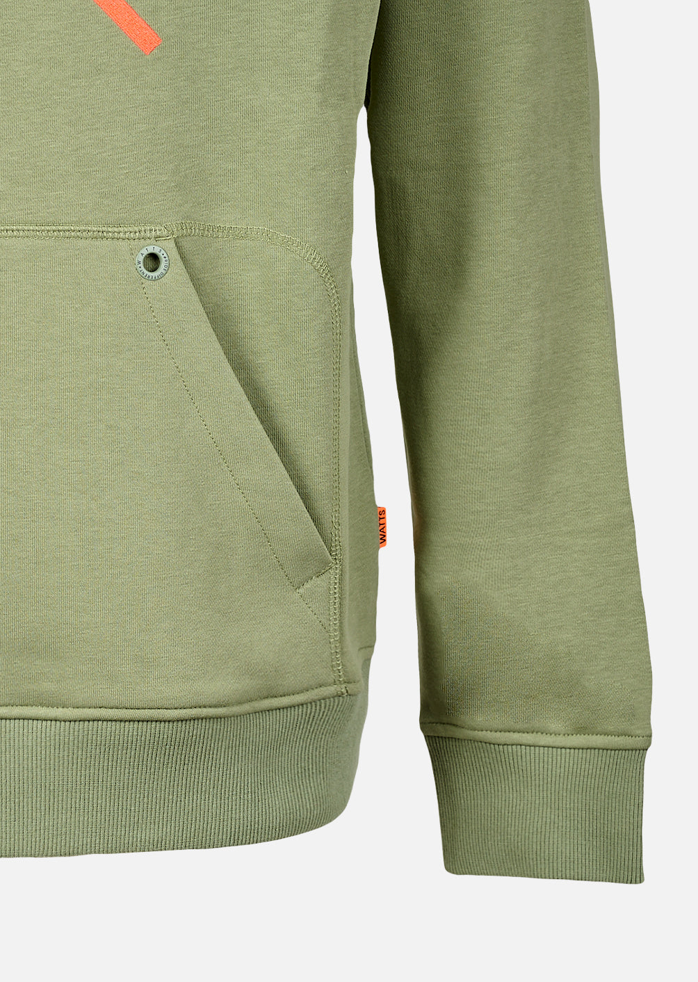 Spray Junior Hoodie - Olive
