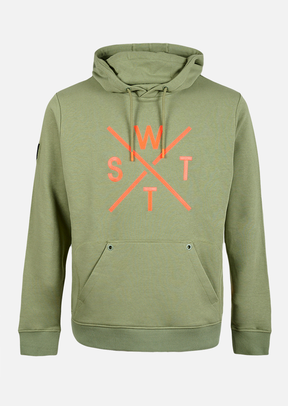 Spray Junior Hoodie - Olive
