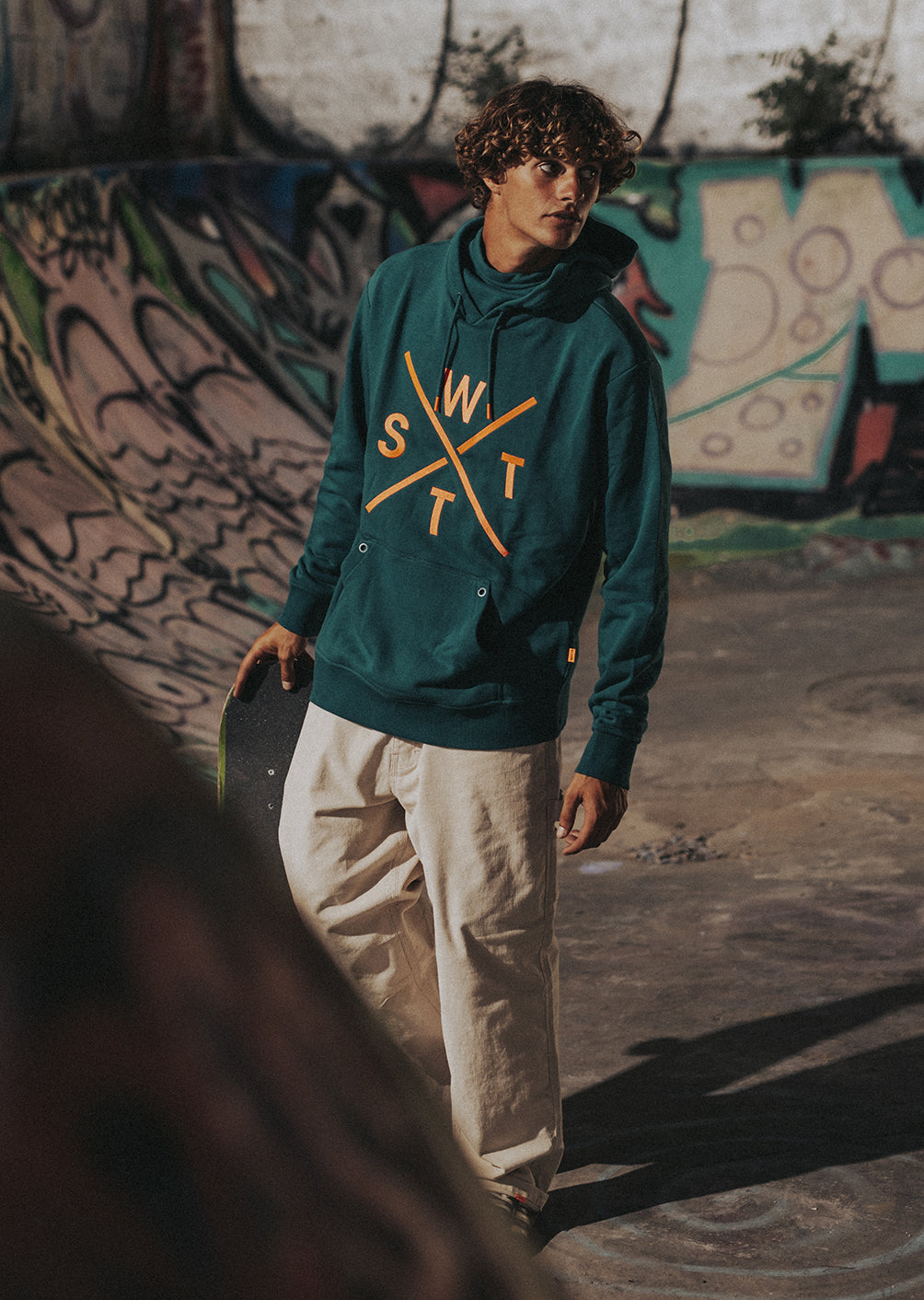 Spray Hoodie - Bayberry