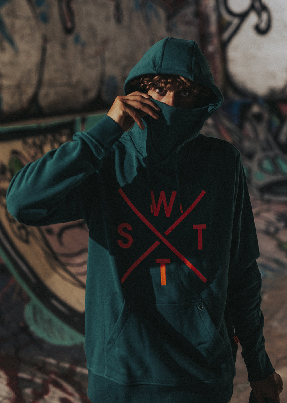 Spray Hoodie - Bayberry