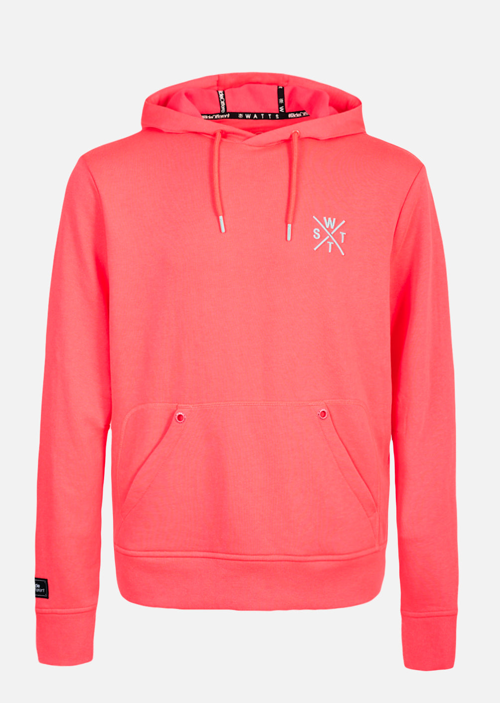 Kapuzenpullover Sprays - Fluo Pink / Ice Blue