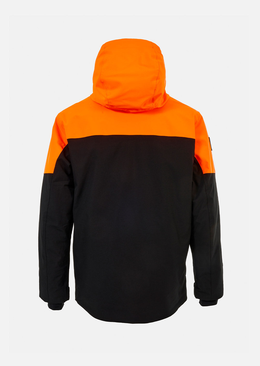 Storm Skijacke – Schwarz und fluoreszierendes Orange
