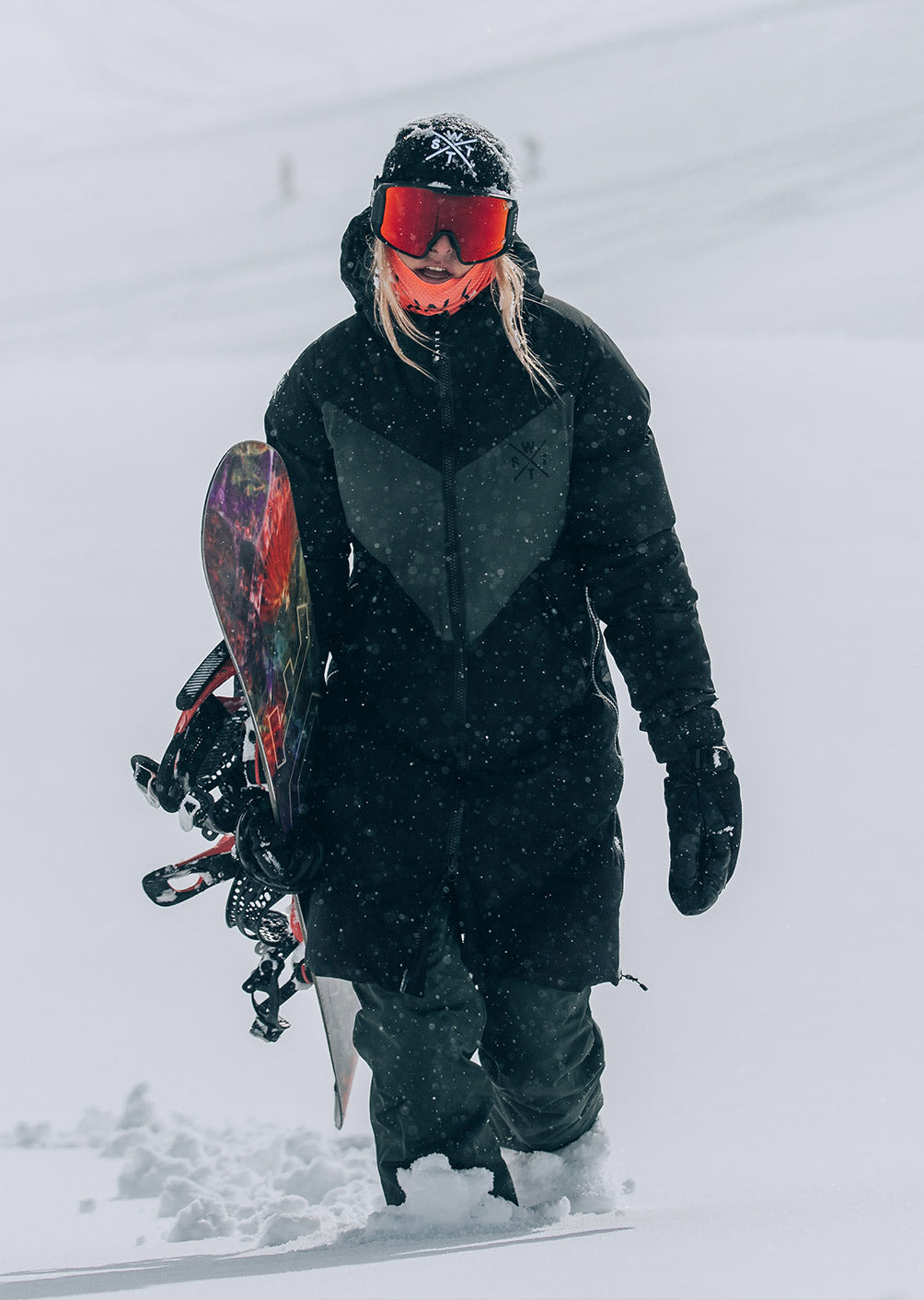 Veste de ski Sweet - Noir et Vert Sapin