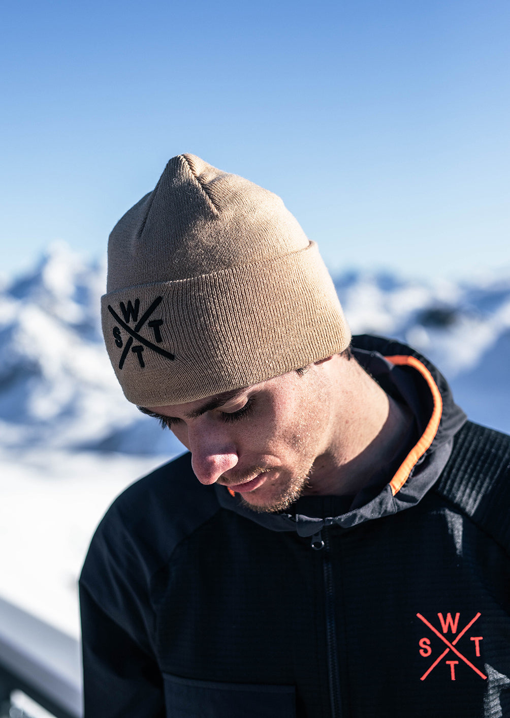 Klavierbeanie - Beige