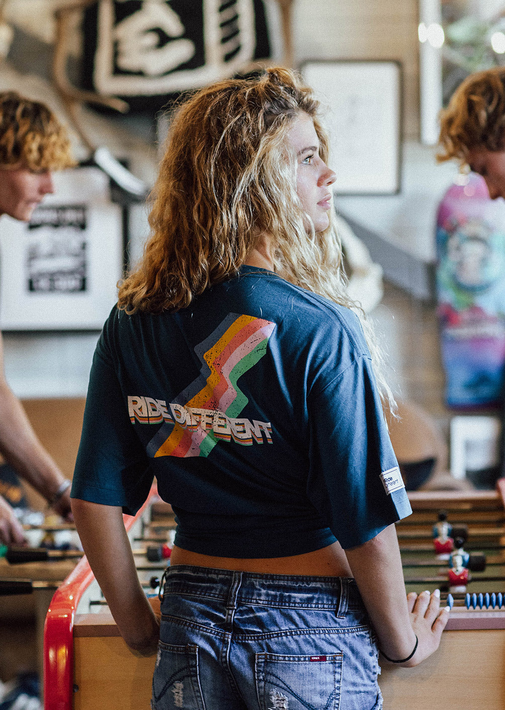 T-shirt Thunder - Bleu