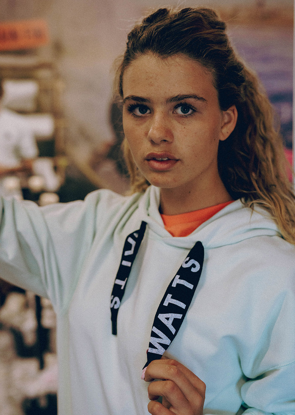 Sweat à capuche Tyers - Vert Clair