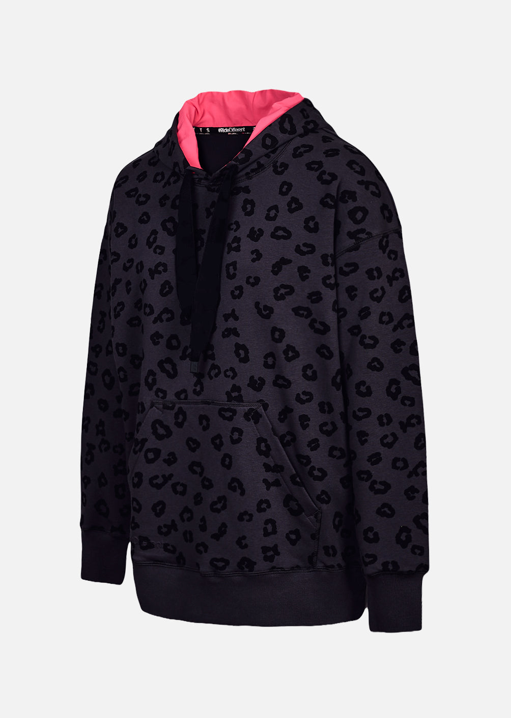Sweat à capuche Tyers - Leopard Dark Iron