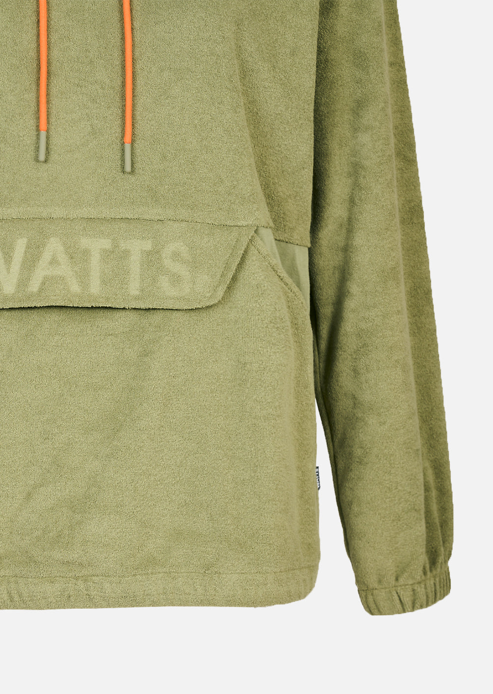 Sweat à capuche Updown - Olive