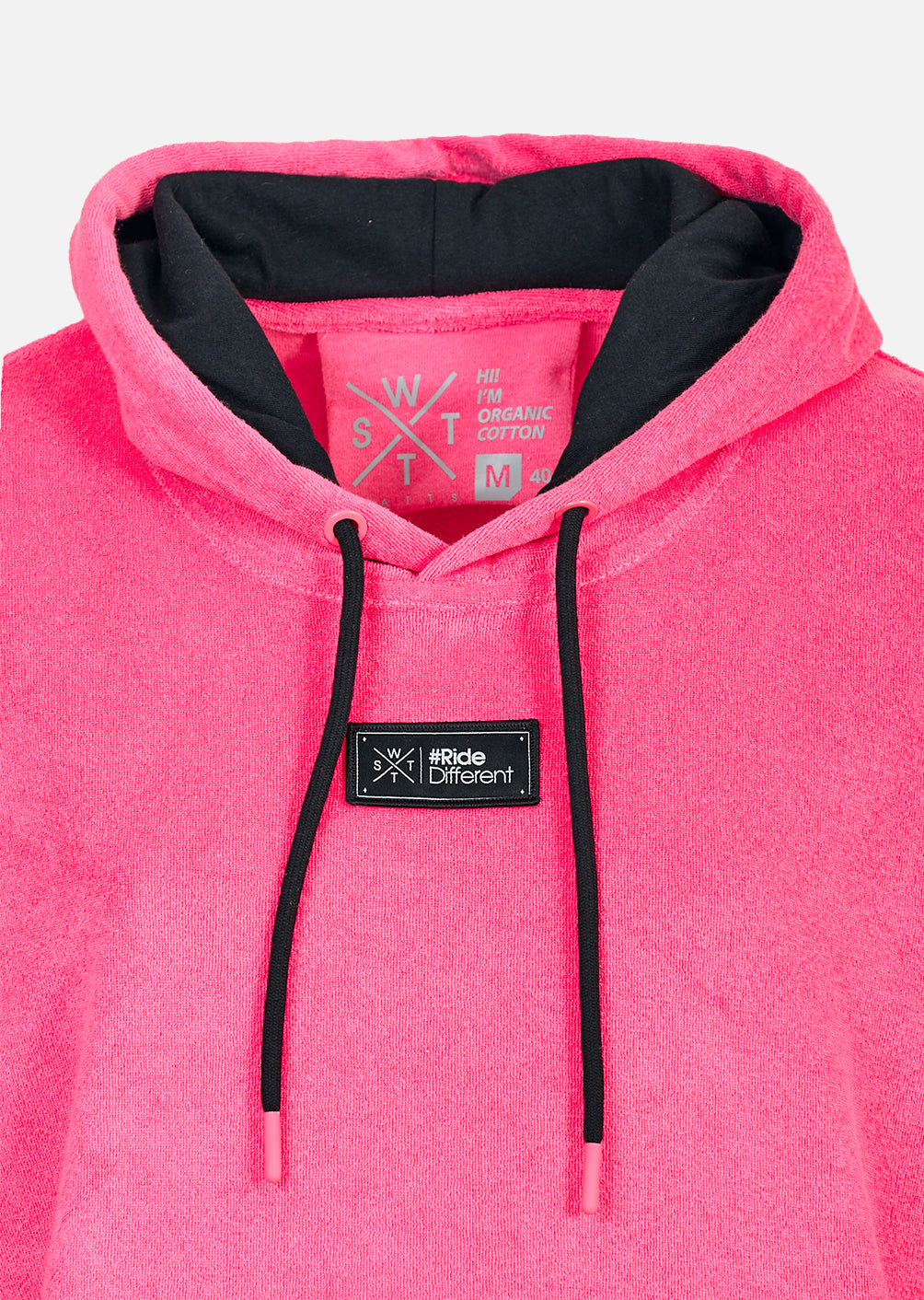 Sweat à capuche Updown - Hot Pink