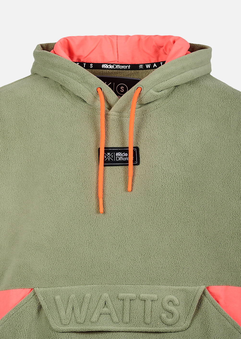 Fleece-Sweatshirt Upside – Olive