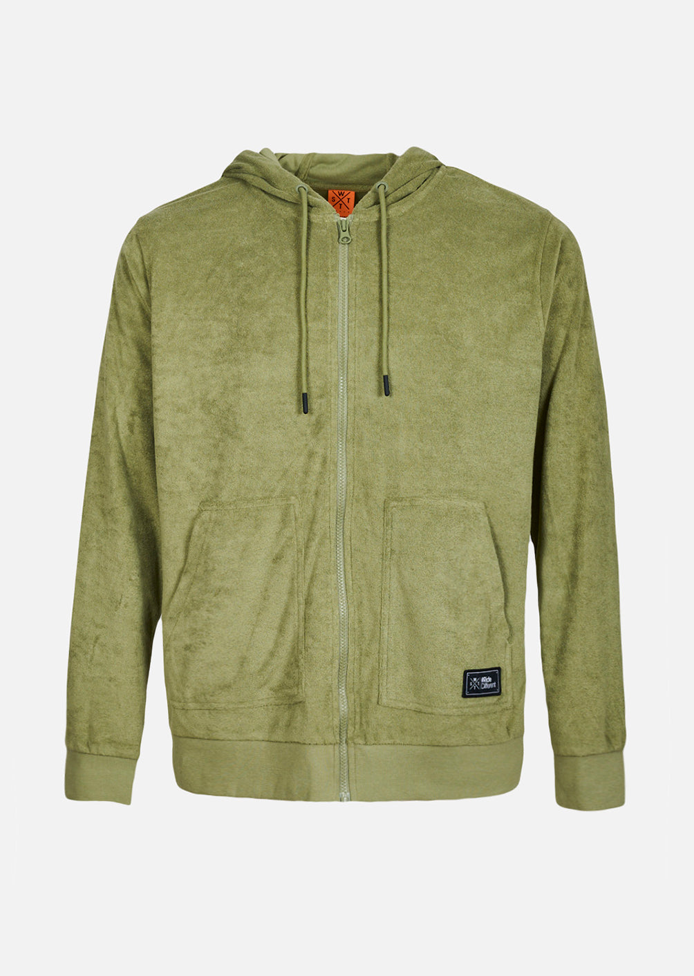 Sweat zip capuche Upward - Olive
