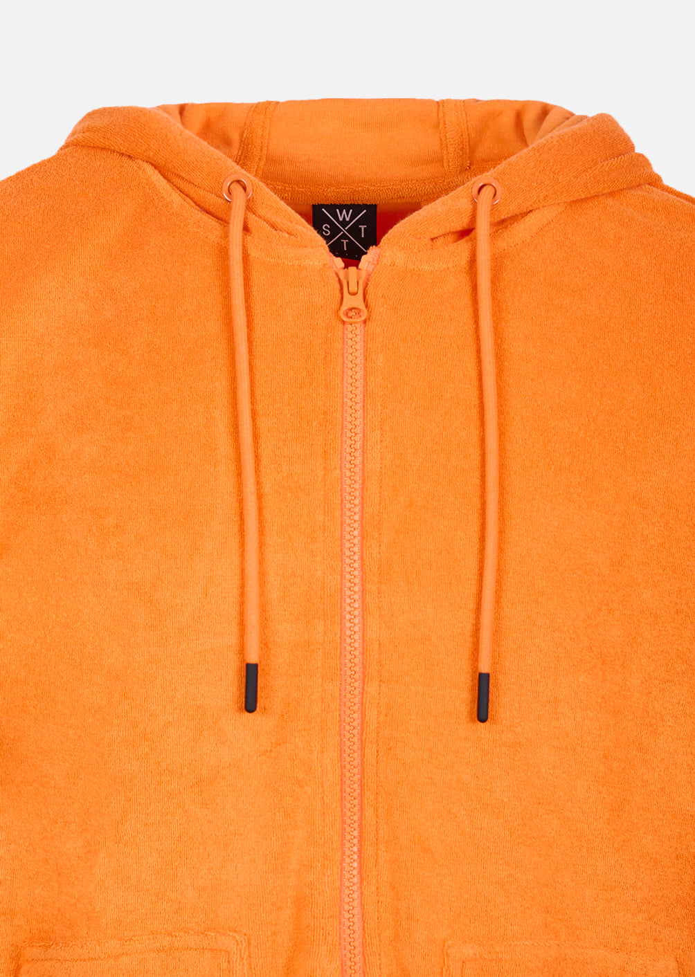 Sweat zip capuche Upward - Orange Corail