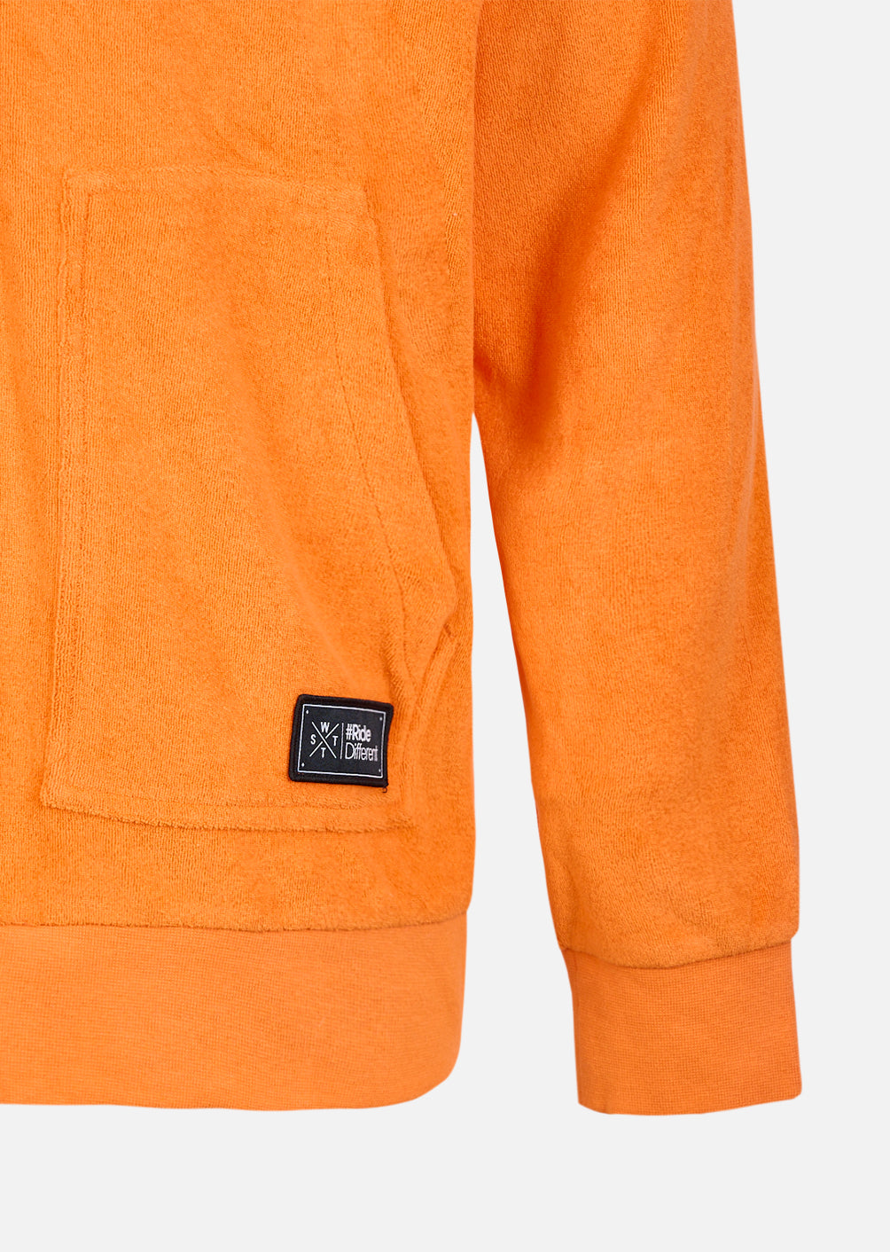 Sweat zip capuche Upward - Orange Corail