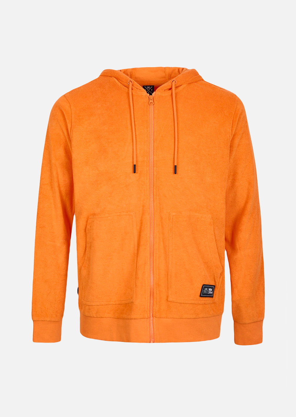 Sweat zip capuche Upward - Orange Corail