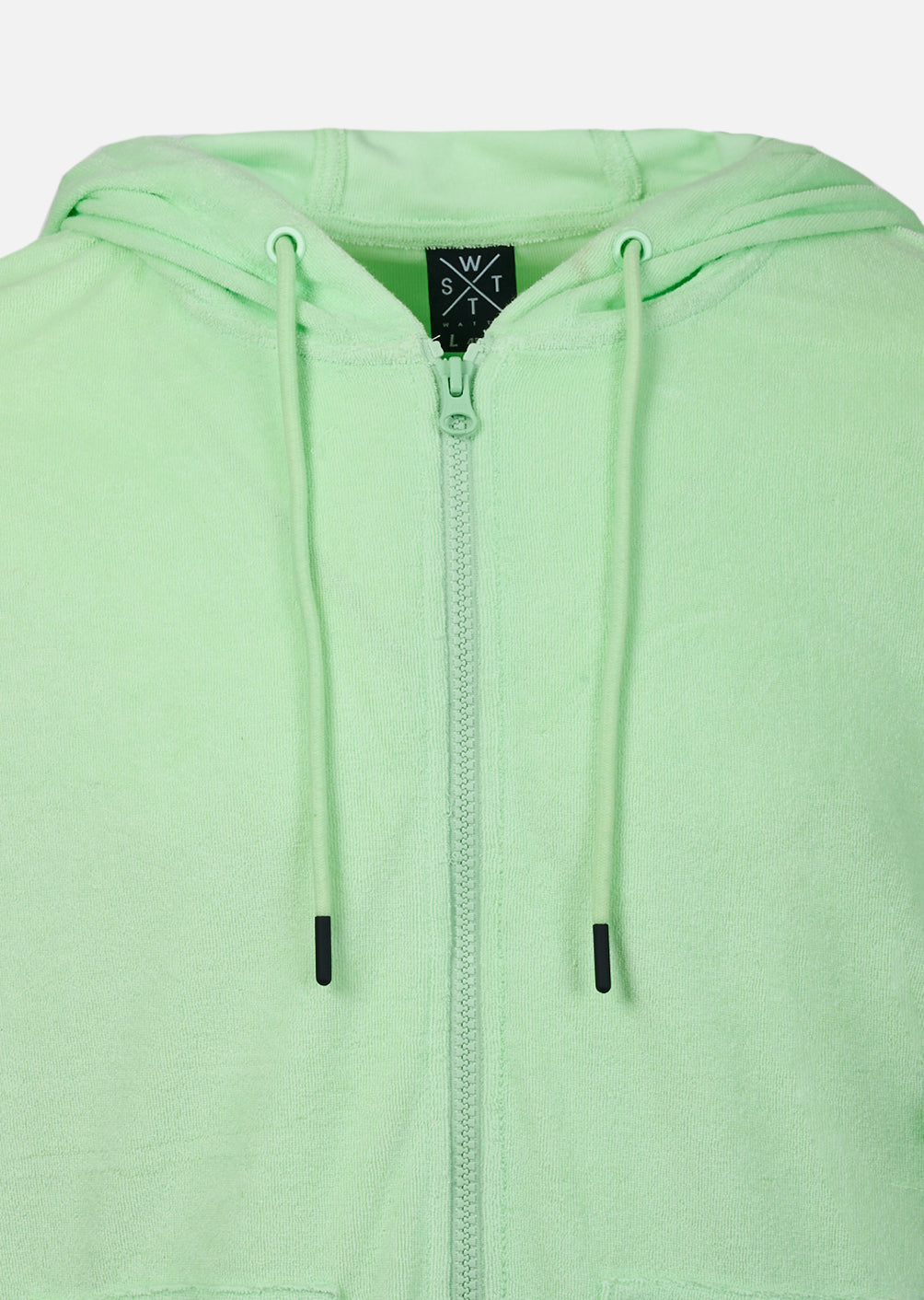 Sweat zip capuche Upward - Vert Pastel