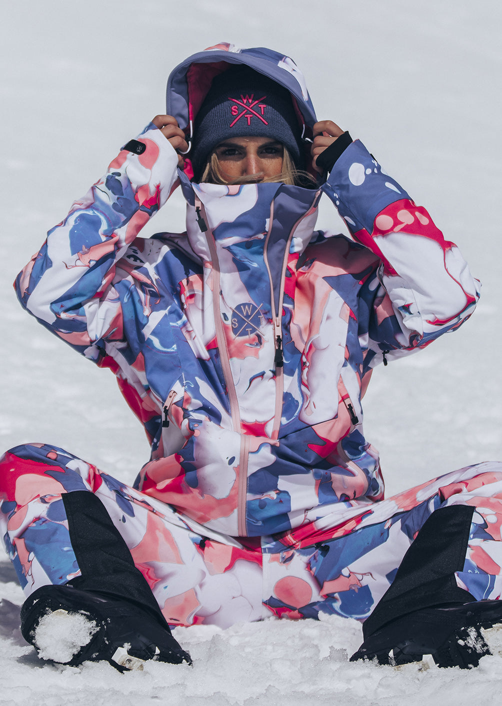 Veste de ski Venomg - Mr Bubble Pink
