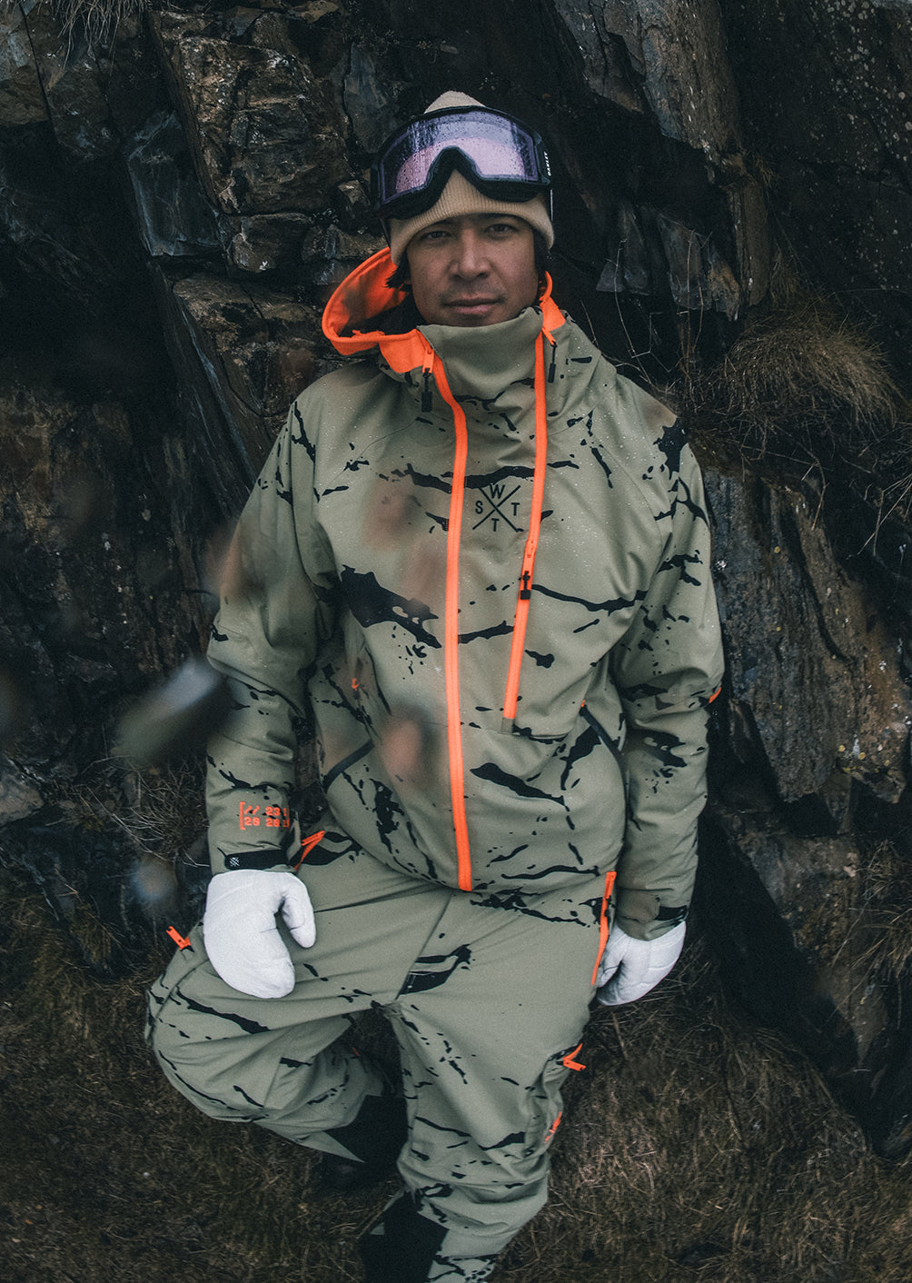 Veste de ski Venom - Minimal Camo Olive
