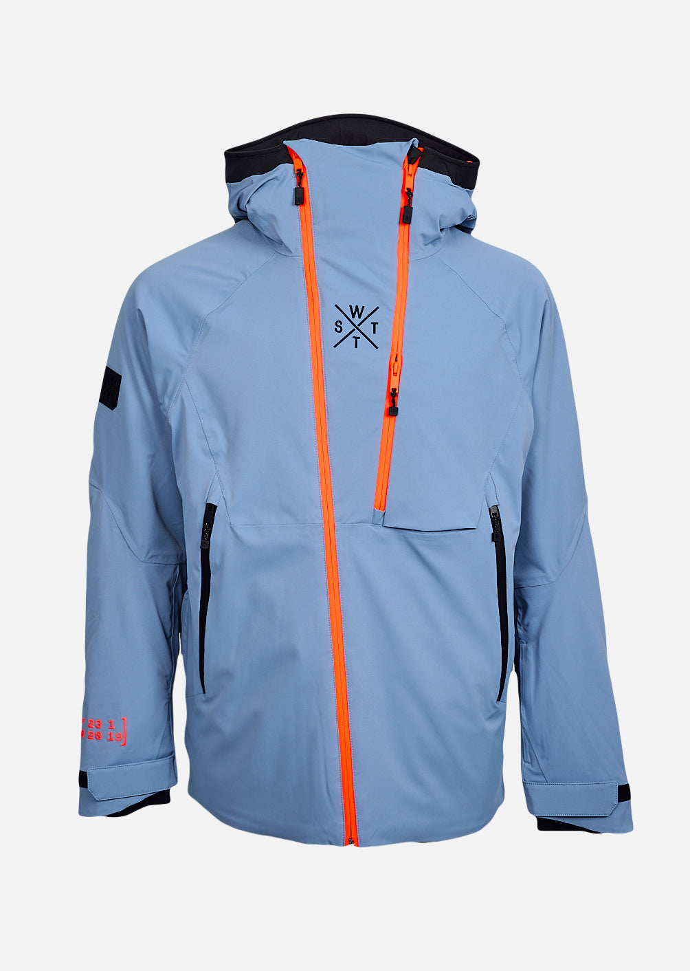 Skijacke Venom - Blaugrau