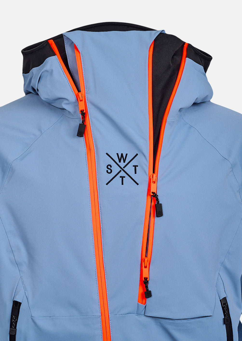 Skijacke Venom - Blaugrau