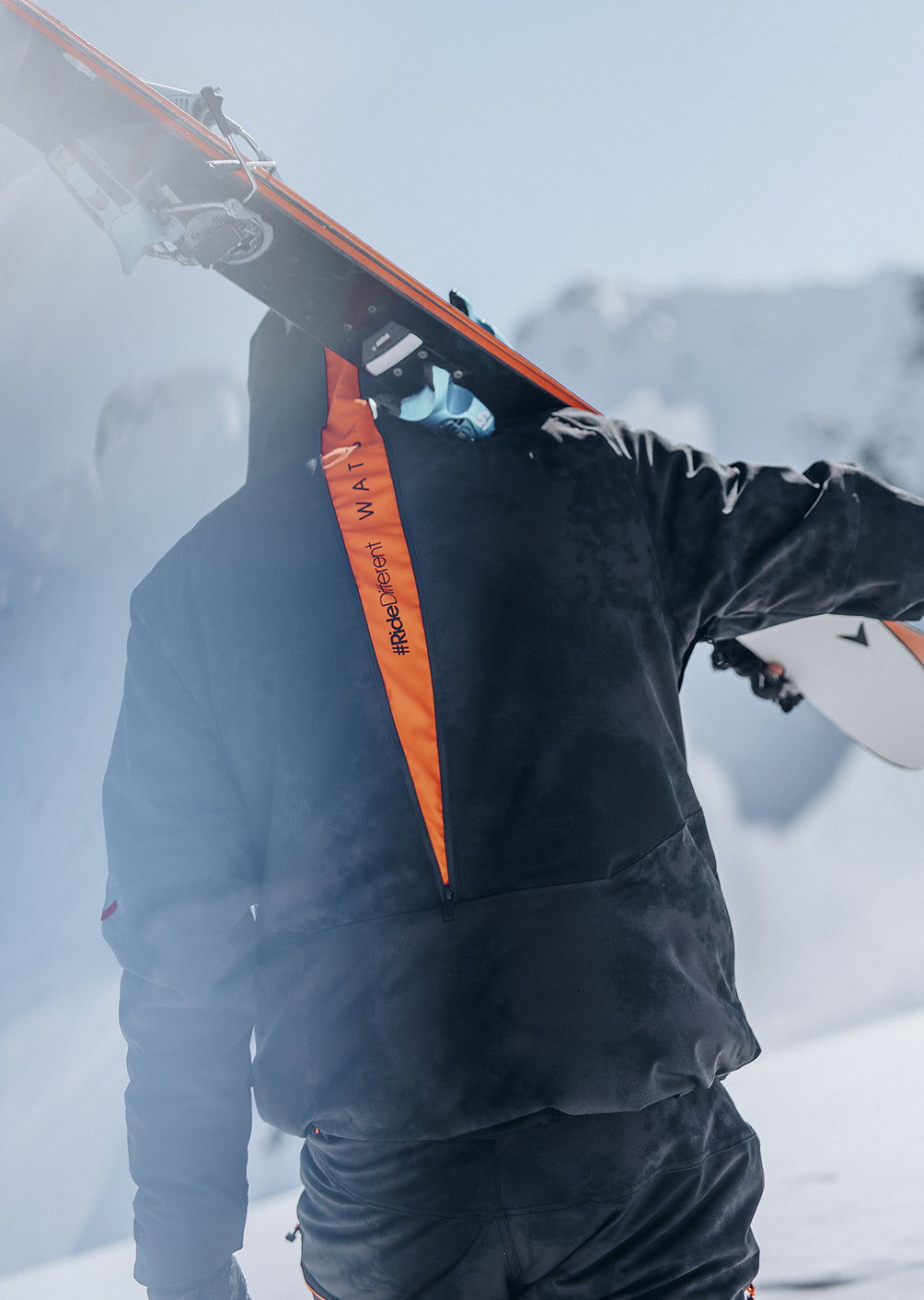 Venom Ski Jacket - Retro Dark Iron