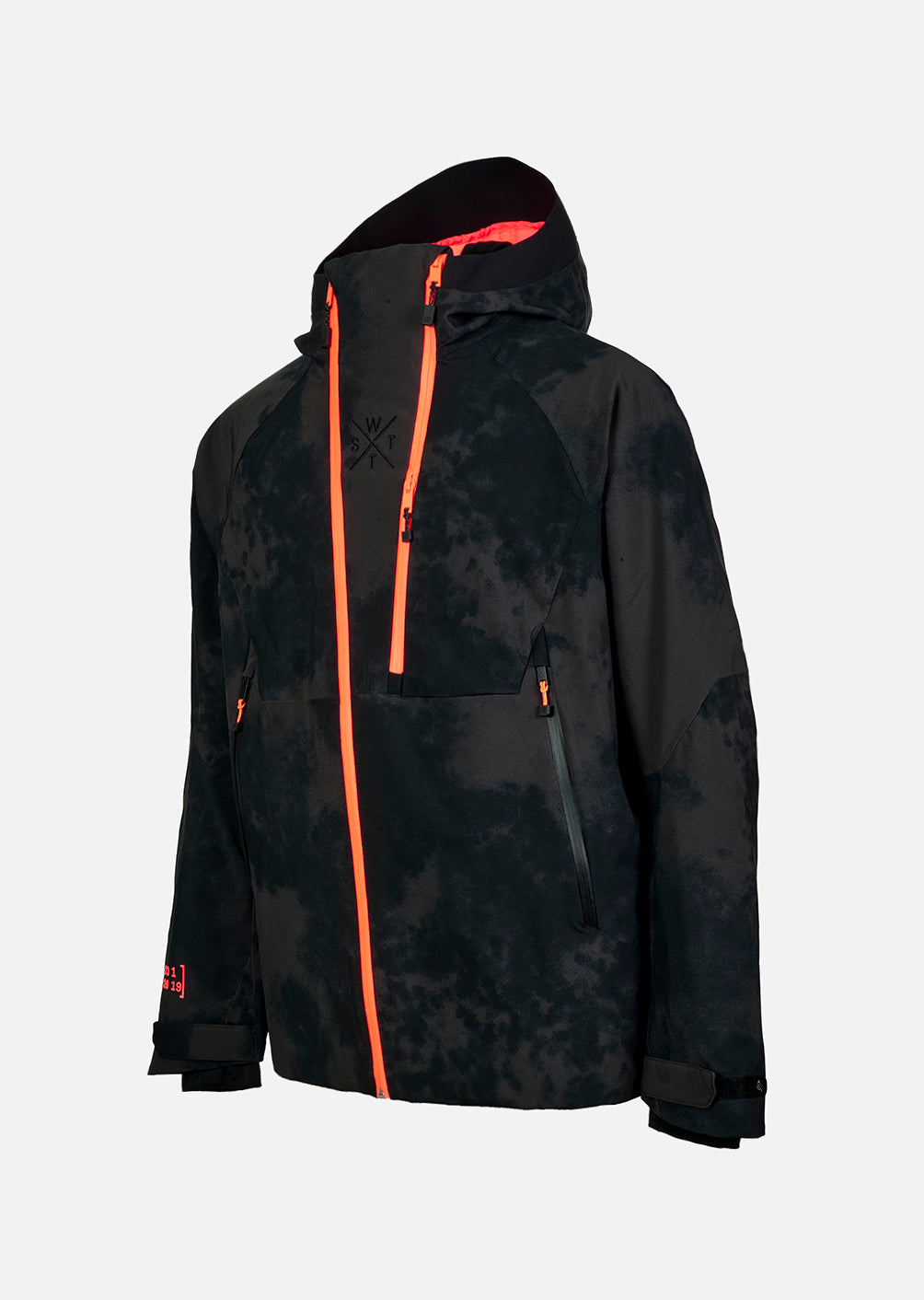 Venom Ski Jacket - Retro Dark Iron