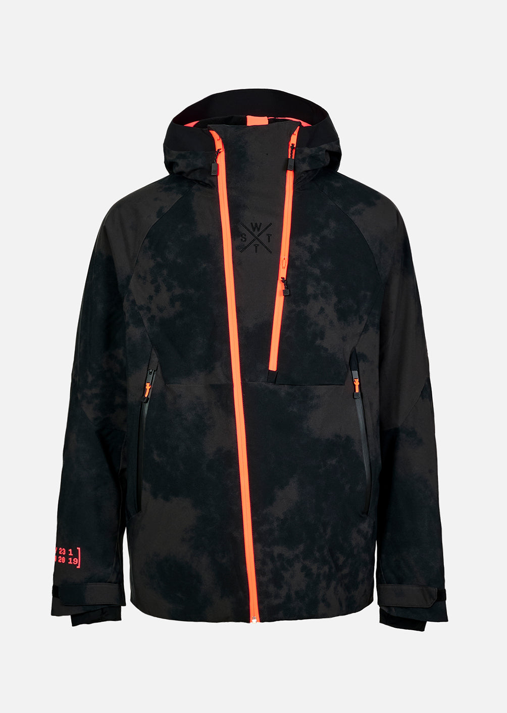 Venom Ski Jacket - Retro Dark Iron