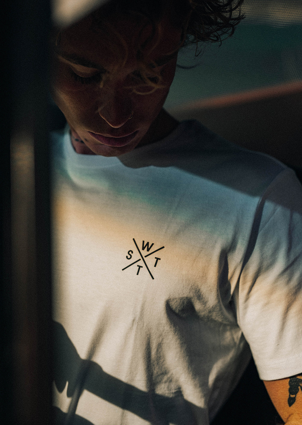 T-shirt Watts01 - Blanc