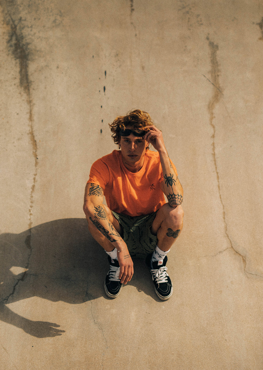 T-shirt Watts01 - Orange Fluo