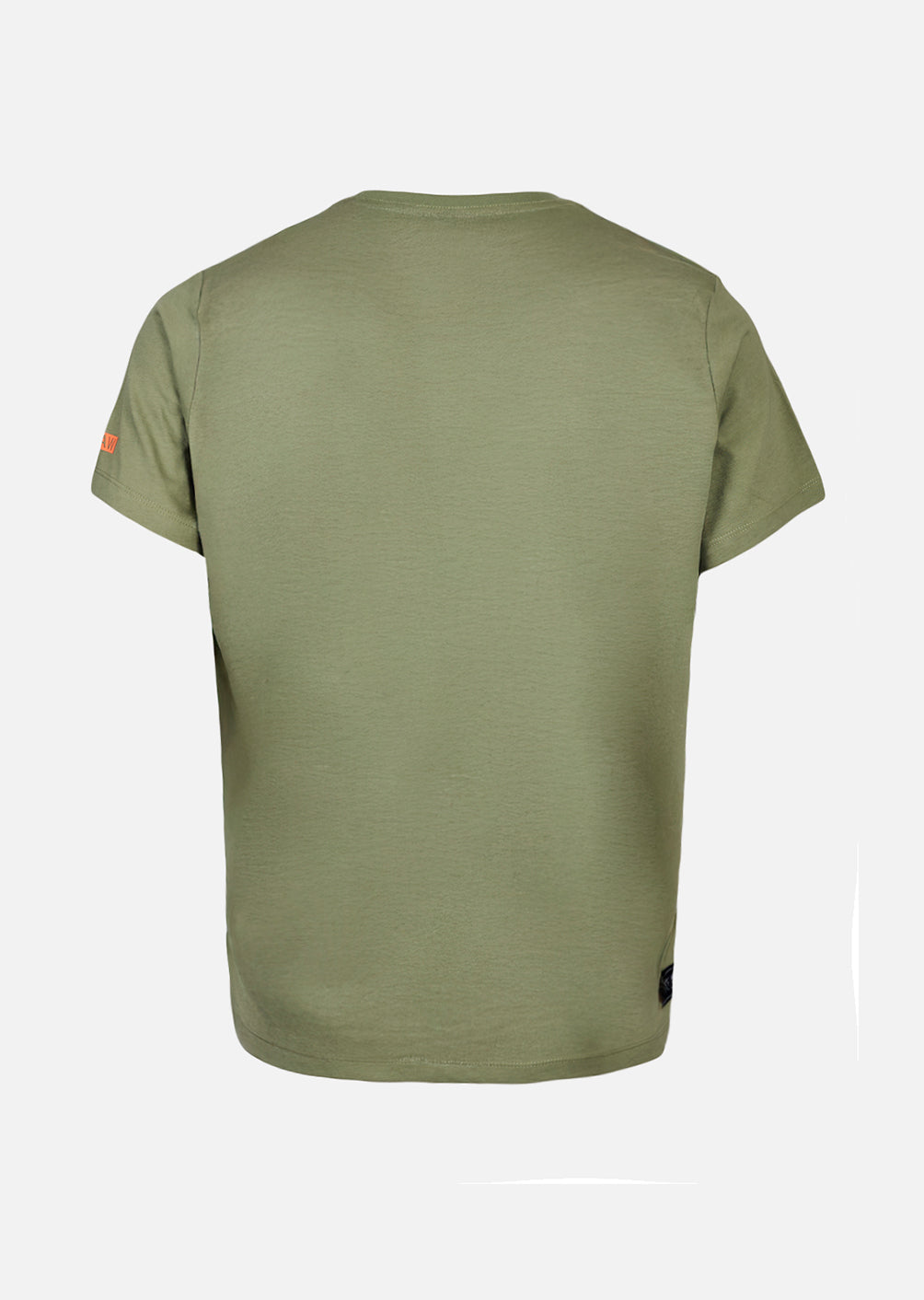 T-shirt Watts01 - Olive / Orange