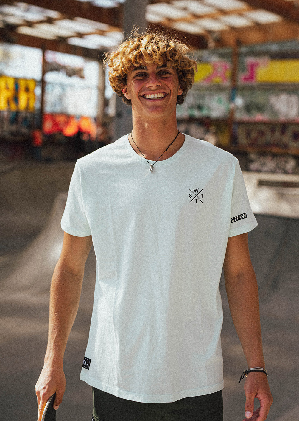 T-Shirt Watts01 - Vert Clair
