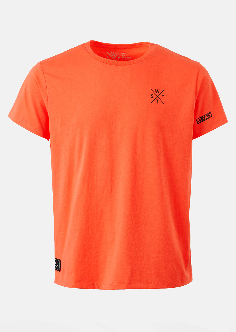 Watts Riots Shirt WATTS01 T-shirt - Fluo Coral | WATTS – Watts-team