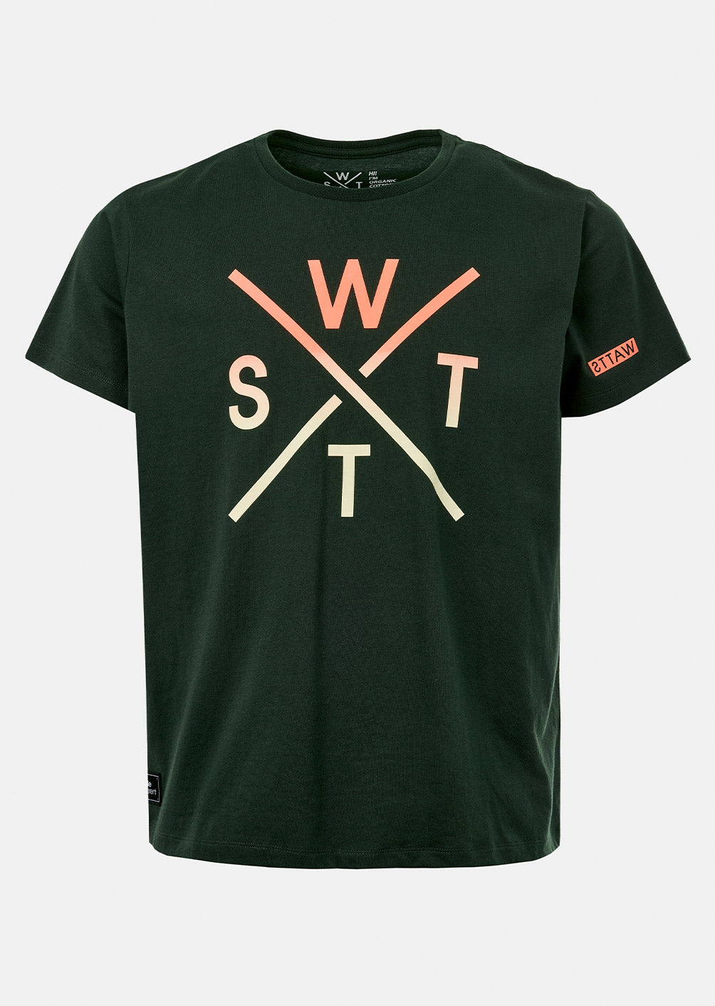 Watts03 T-shirt - Fir Green