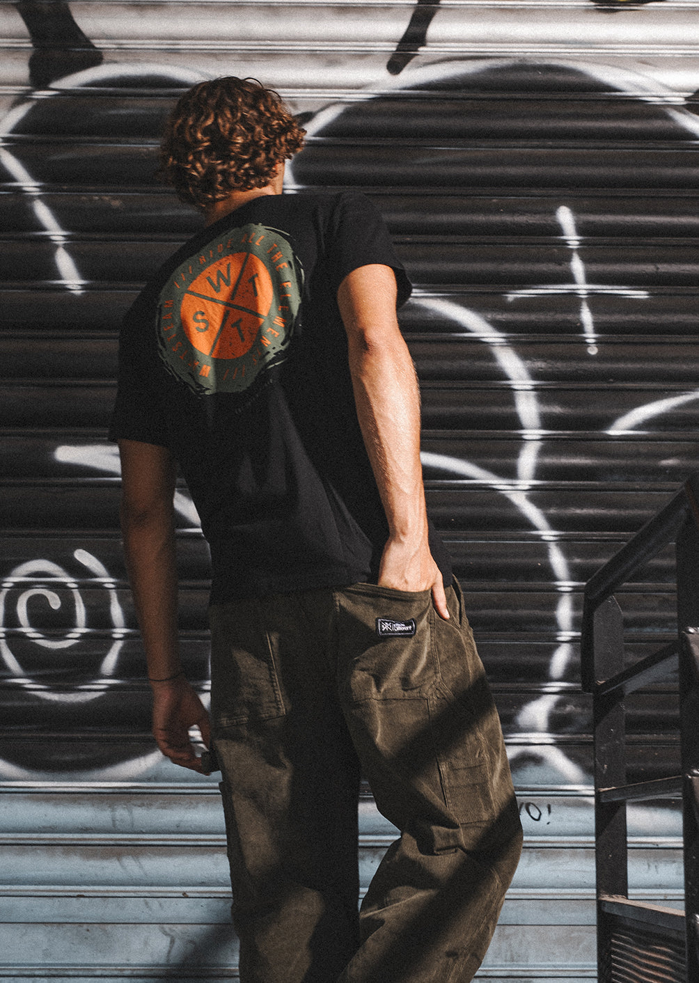 T-shirt Watts11 - Full Black