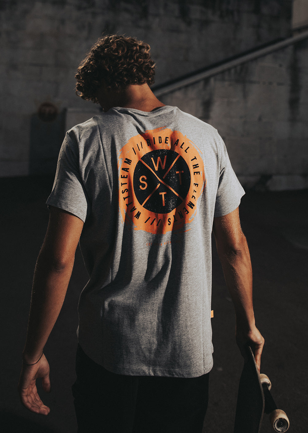 T-shirt Watts11 - Medium Misty Grey