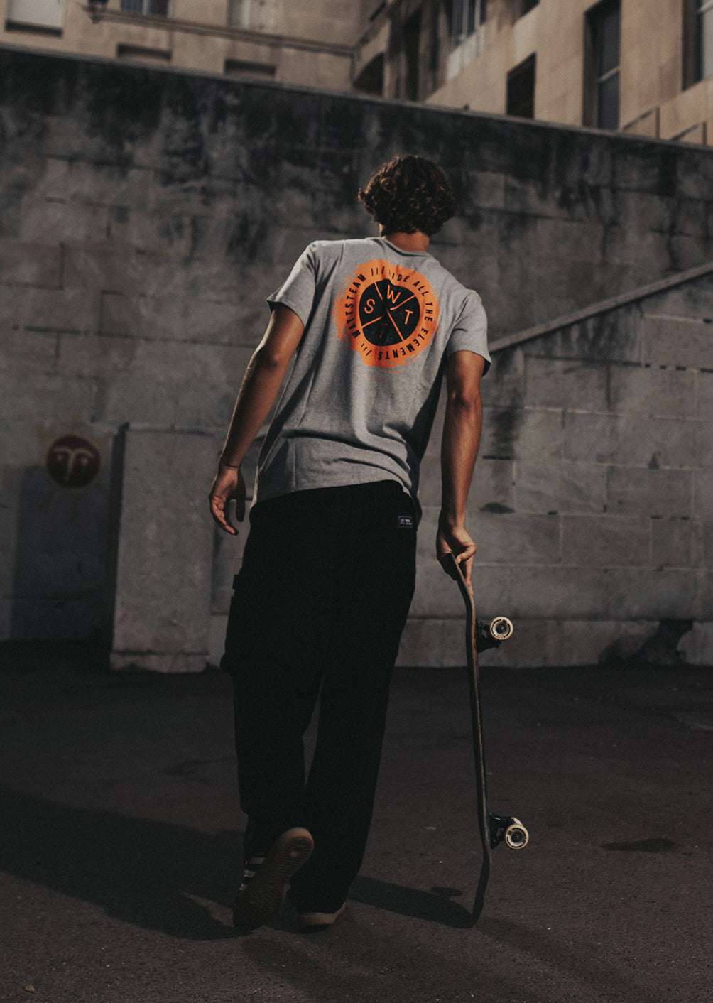 T-shirt Watts11 - Medium Misty Grey