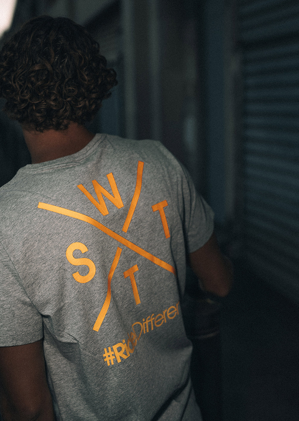T-shirt Wattsadn - Medium Misty Grey