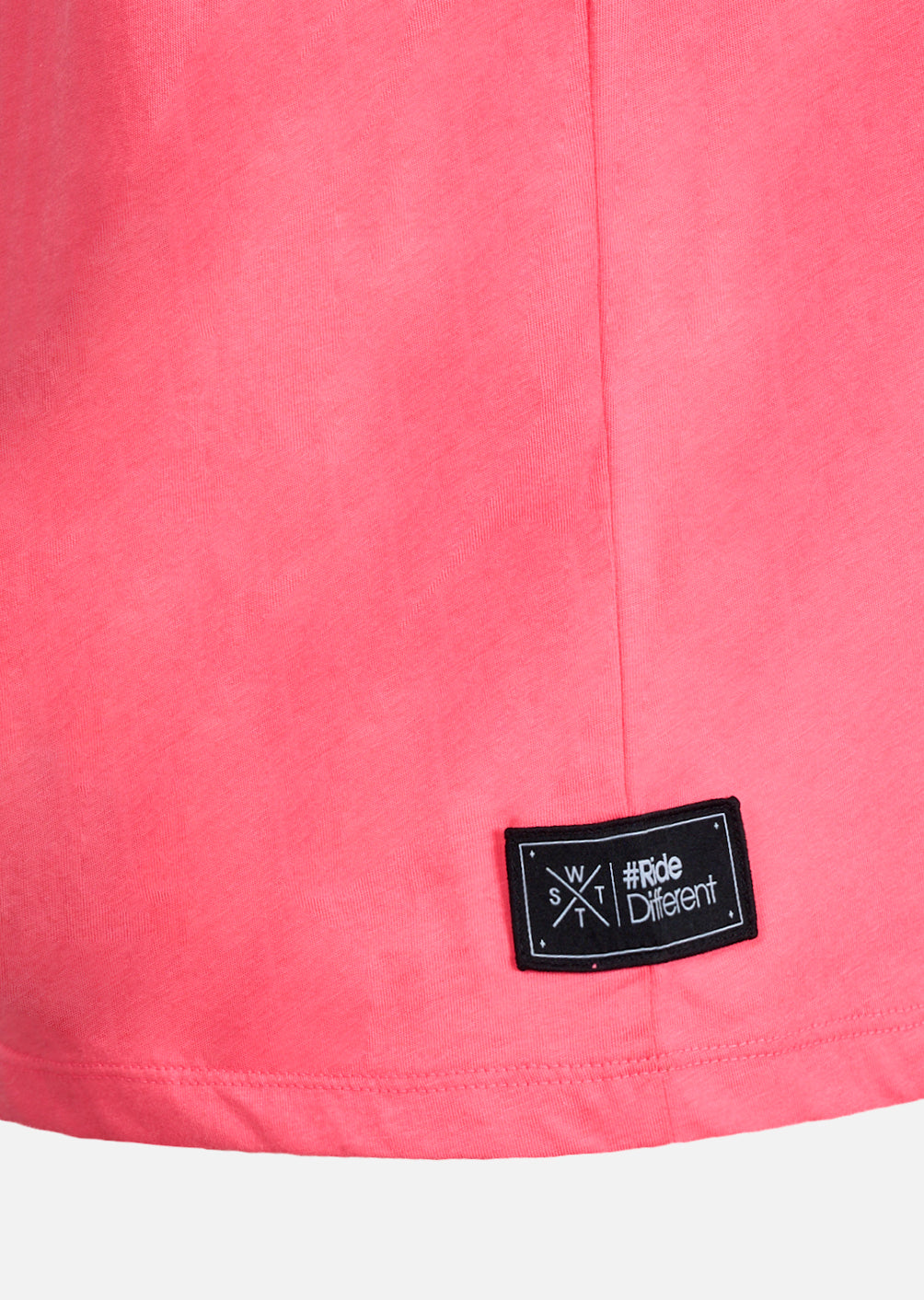 T-Shirt Wattsadn - Fluo Pink / Ice Blue